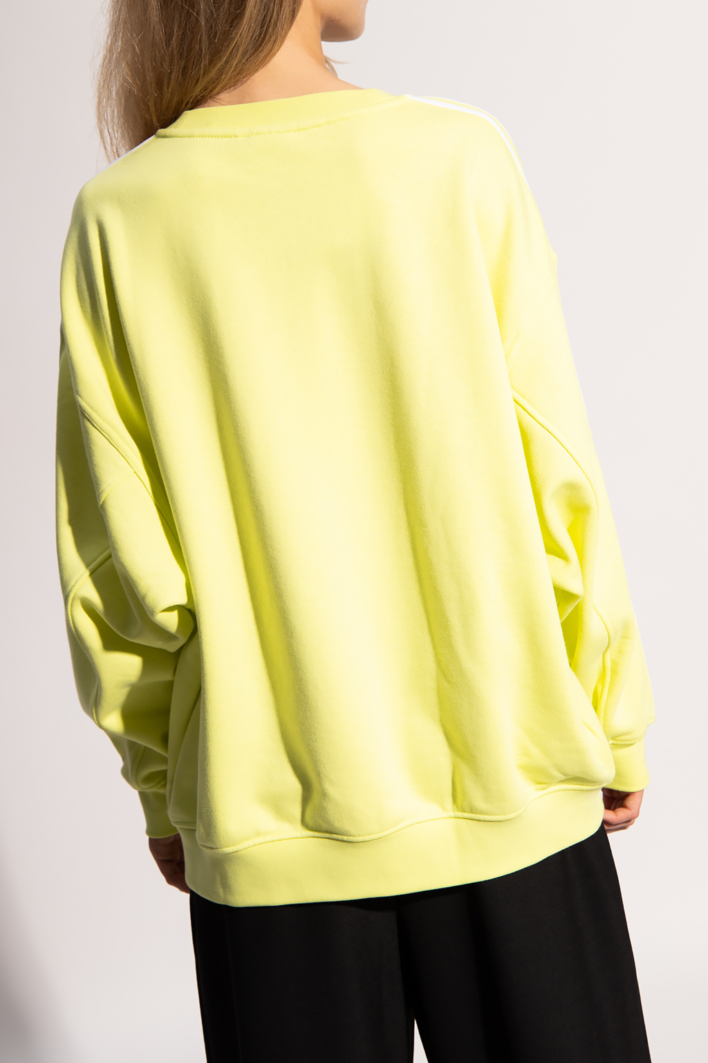 Adidas yellow sweatshirt on sale women's